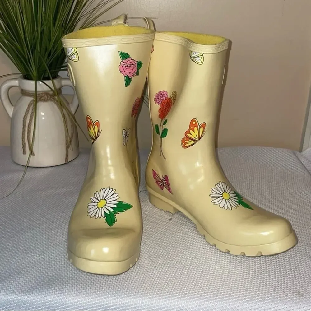 Disney Parks Epcot Flower and Garden Festival Rain Muck Boots 2022